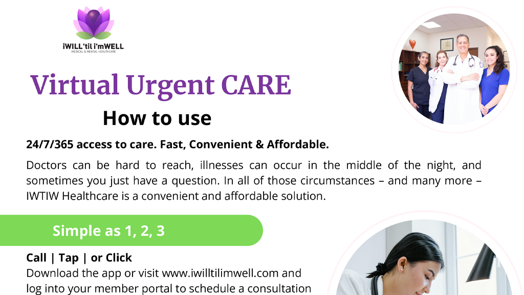 Virtual Urgent CARE How to use